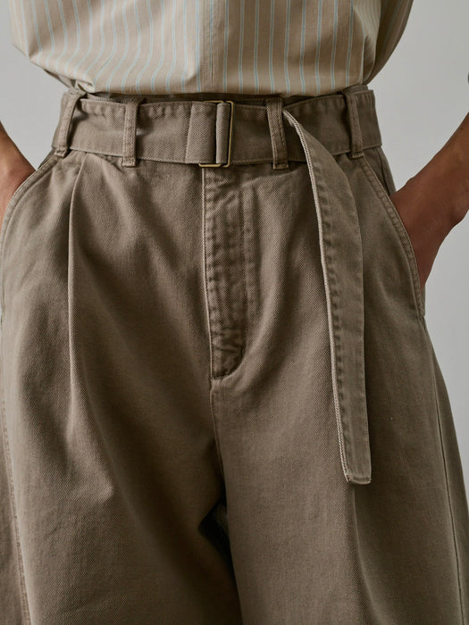 Soeur Gaby Trousers in Grey/Beige