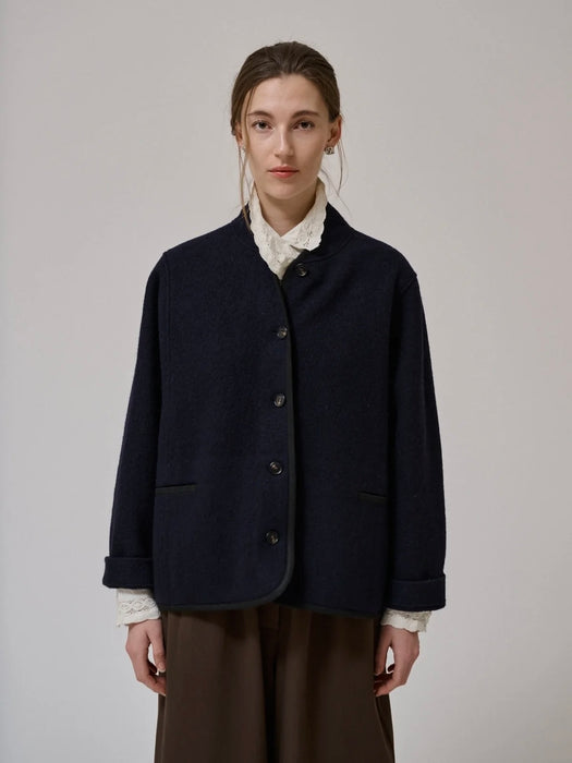 Anne-Mi Hill Jacket in Dark Navy