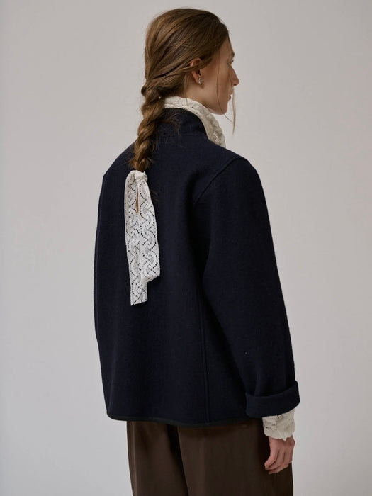 Anne-Mi Hill Jacket in Dark Navy