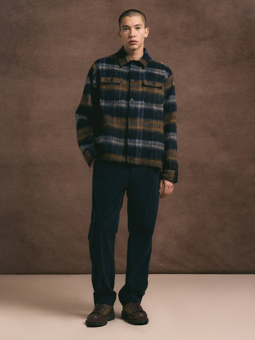 Kestin Halston Jacket in Navy Check