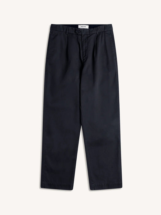 Kestin Wick Trouser in Dark Navy Twill
