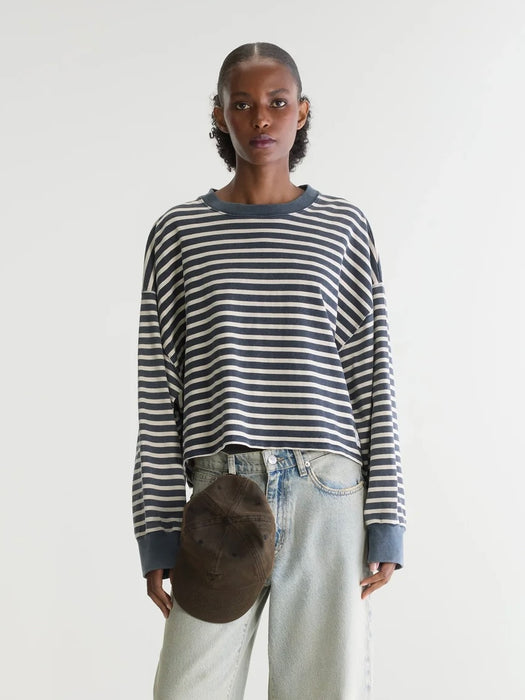 Bellerose Franto LS T-Shirt in Stripe