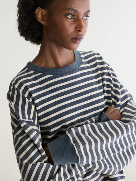 Bellerose Franto LS T-Shirt in Stripe