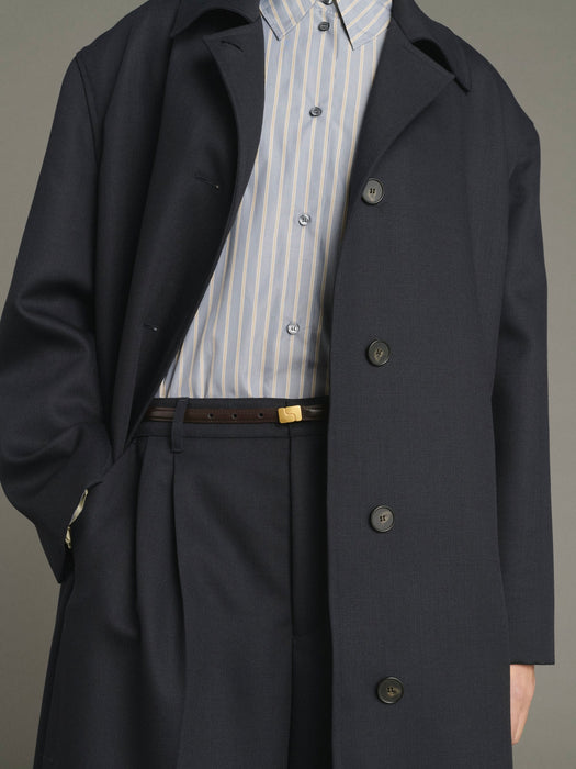 Soeur Liam Coat in Deep Navy