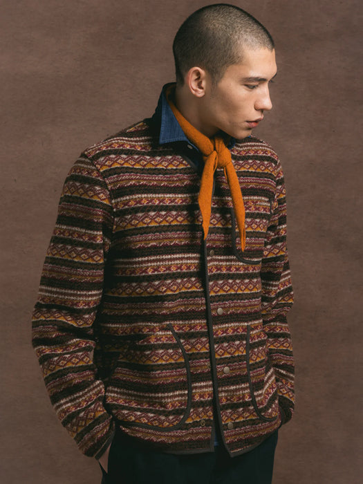 Kestin Alva Bandana in Orange Lambswool