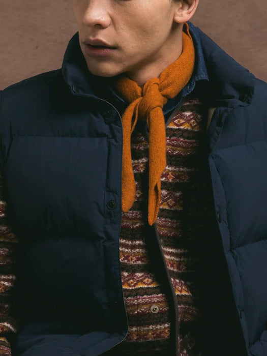 Kestin Alva Bandana in Orange Lambswool