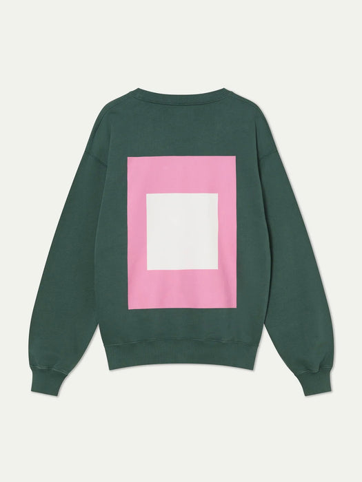 La Paz Xavier Sweat in Dark Green Square