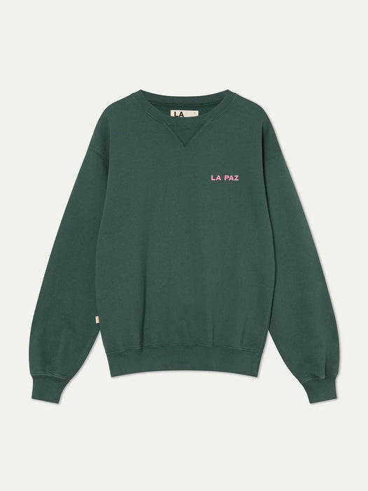 La Paz Xavier Sweat in Dark Green Square