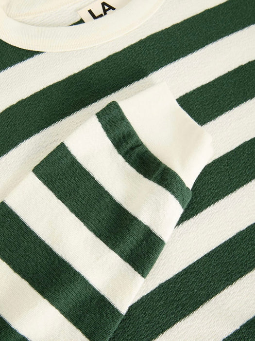 La Paz Feijo in Dark Green Stripes
