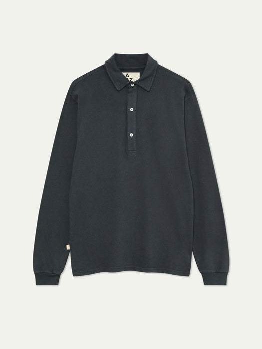 La Paz Mesquita Polo in Dark Navy