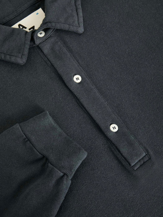 La Paz Mesquita Polo in Dark Navy