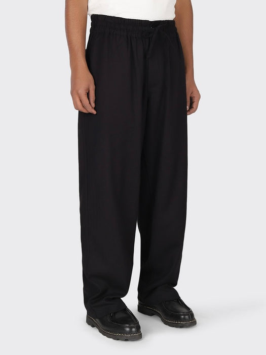 Kardo Vikram Trousers in Black Cotton