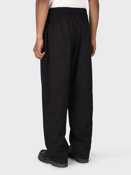 Kardo Vikram Trousers in Black Cotton