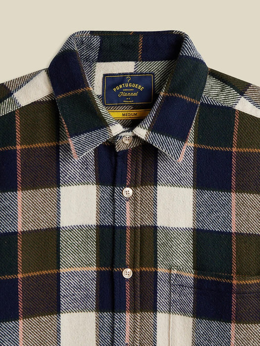 Portuguese Flannel Pine LS Shirt