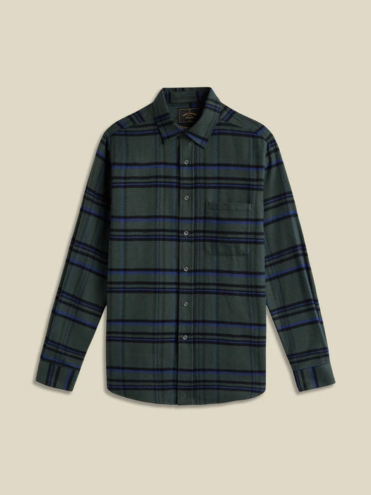 Portuguese Flannel Green Box Shirt