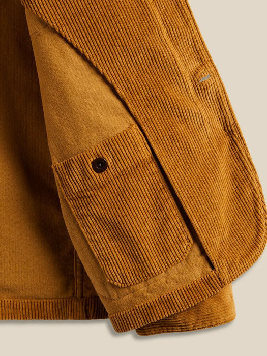 Portuguese Flannel Labura Shirt in Autumn Shades Corduroy