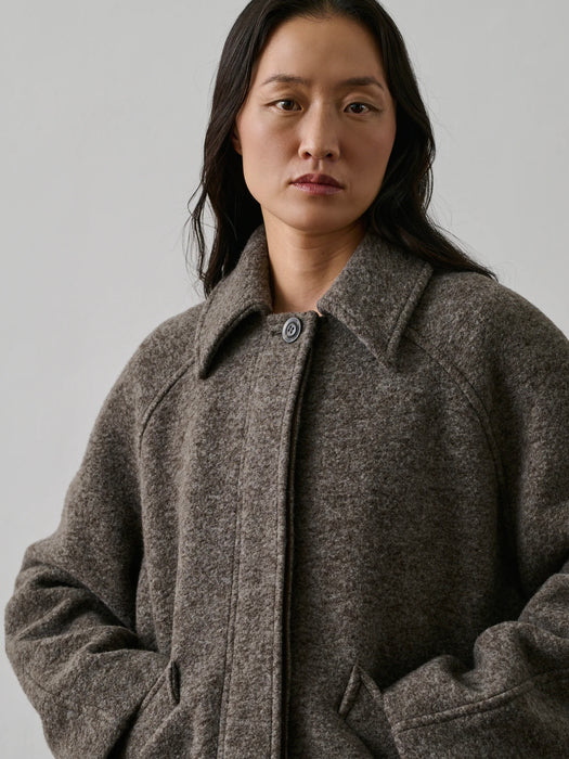 Soeur Balard Jacket in Gris / Marron