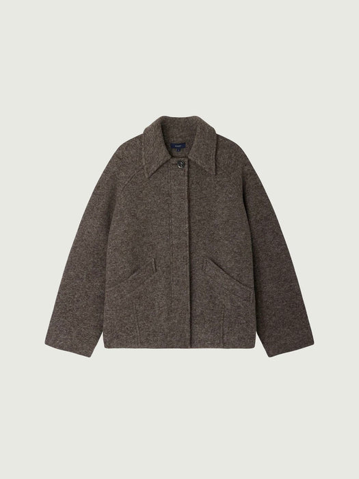 Soeur Balard Jacket in Gris / Marron