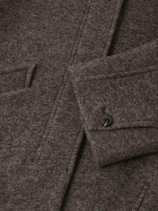 Soeur Balard Jacket in Gris / Marron