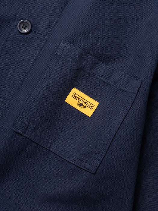 Service Works Canvas Chore Shirt in Dark Navy