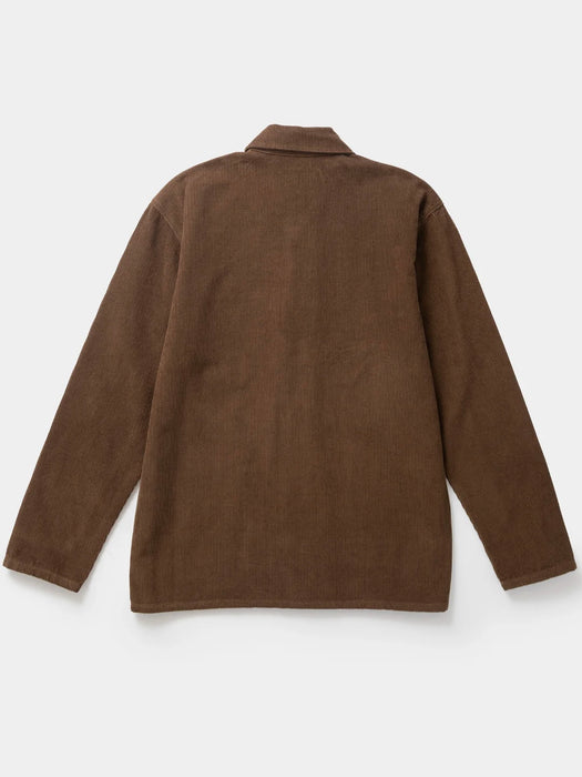 Service Works Corduroy Chore Shirt in Bark