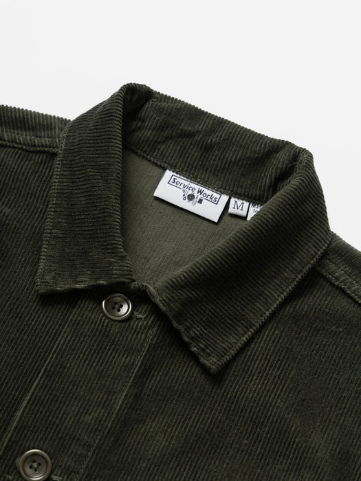 Service Works Corduroy Chore Shirt in Coppice