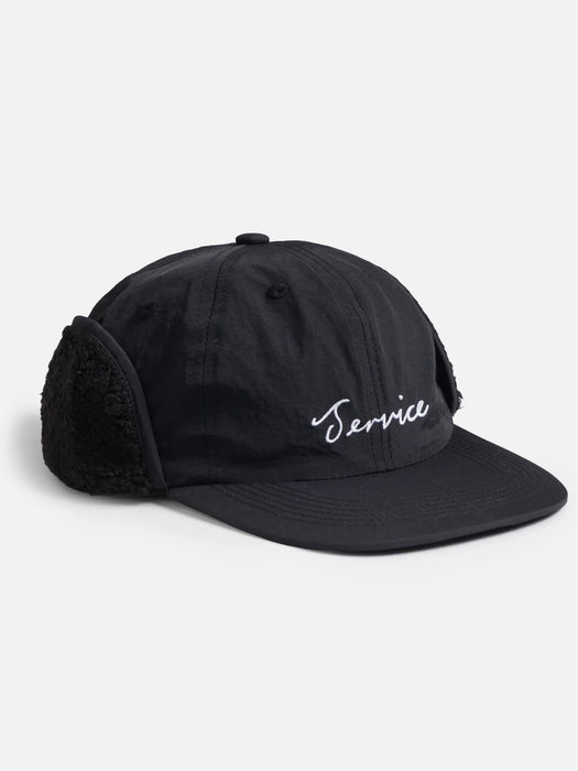 Service Works Script Trapper Hat in Black