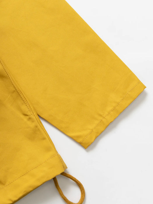 Service Works Allotment Parka in Ochre Waxed  Cotton