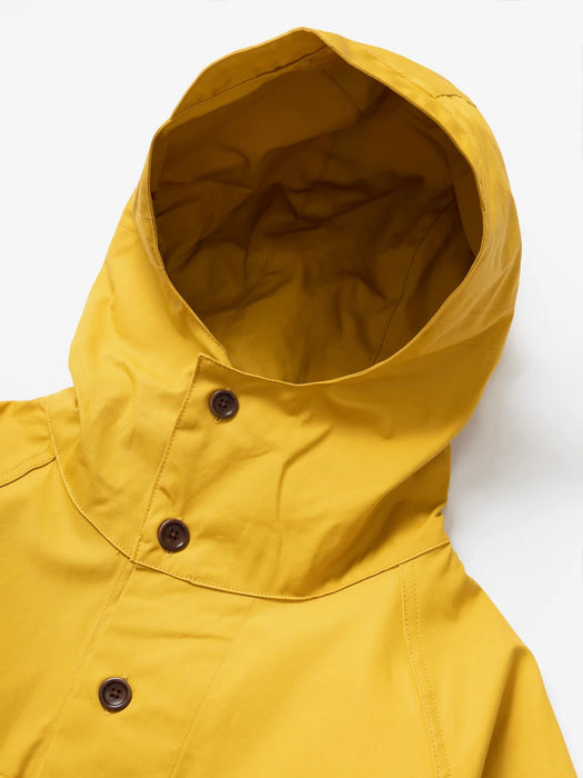 Service Works Allotment Parka in Ochre Waxed  Cotton