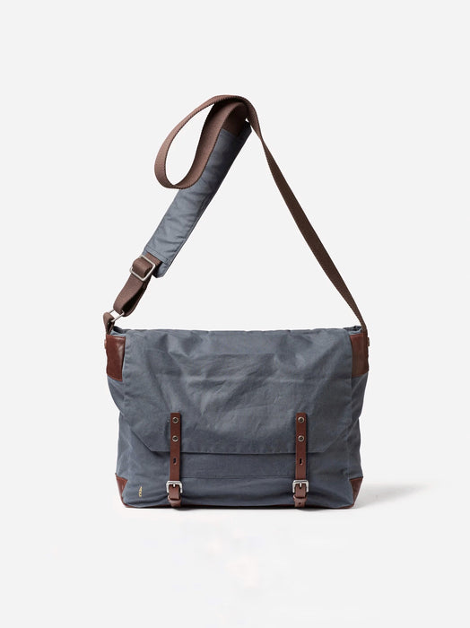 Ally Capellino Jeremy Crossbody Satchel  in Steel