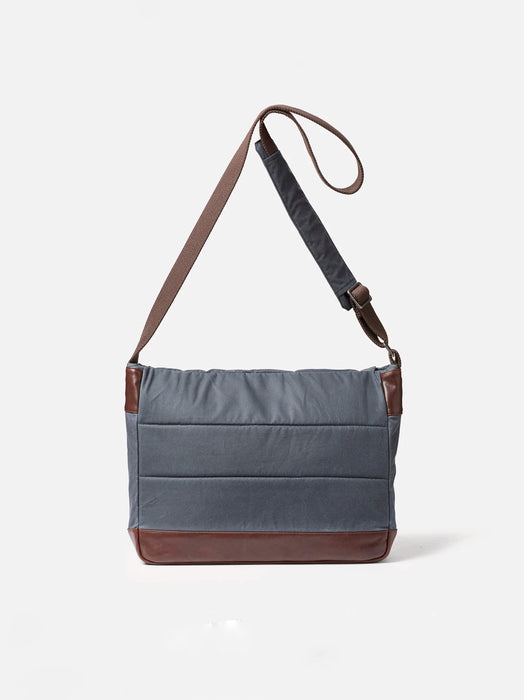 Ally Capellino Jeremy Crossbody Satchel  in Steel
