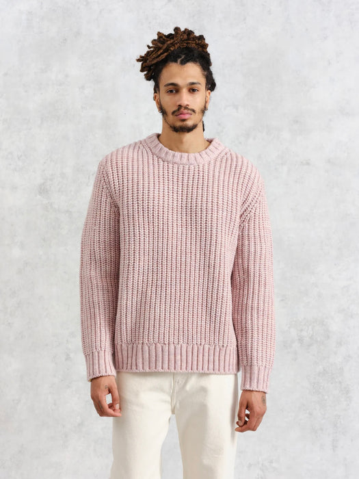 Wax Wilde Crew Knit in Pink