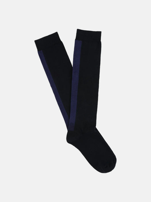 Escuyer Knee High Socks in Blue