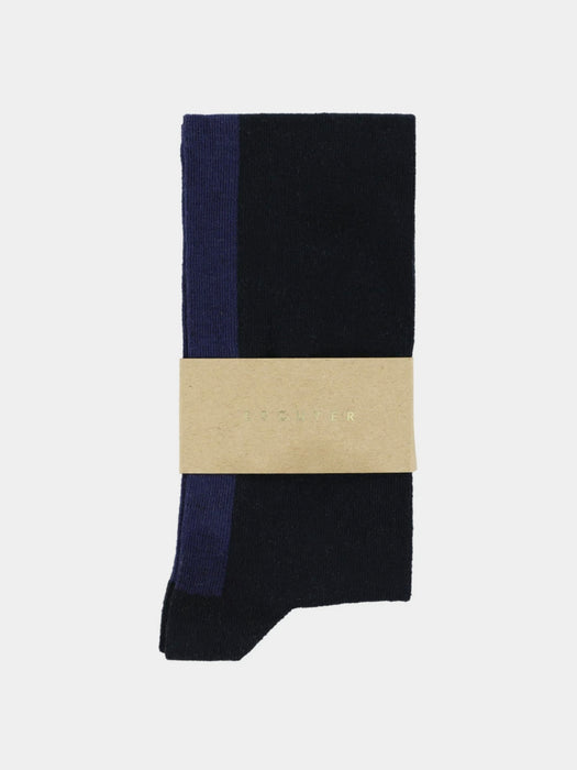 Escuyer Knee High Socks in Blue