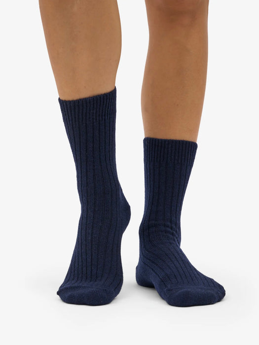Colorful Standard Merino Socks in Navy Blue