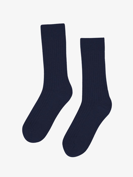 Colorful Standard Merino Socks in Navy Blue