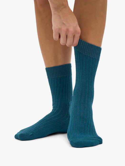 Colorful Standard Merino Socks in Ocean Green