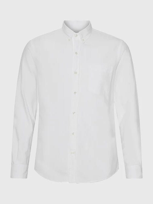 Colorful Standard Oxford Shirt in Optical White