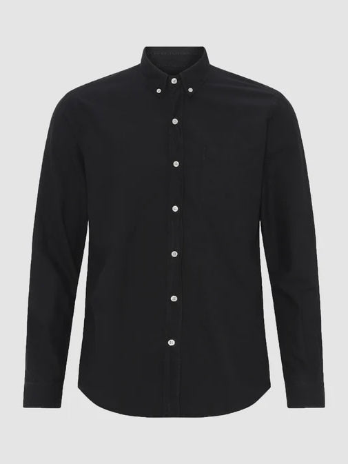 Colorful Standard Oxford Shirt in Deep Black