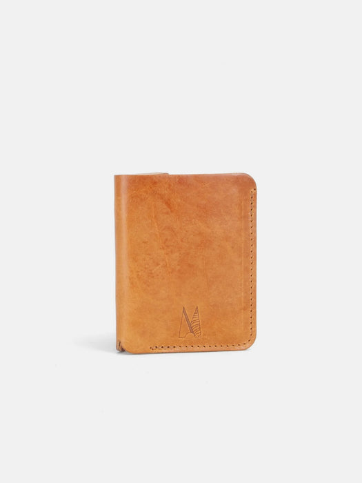 Village Leathers Missouri Wallet in Tan