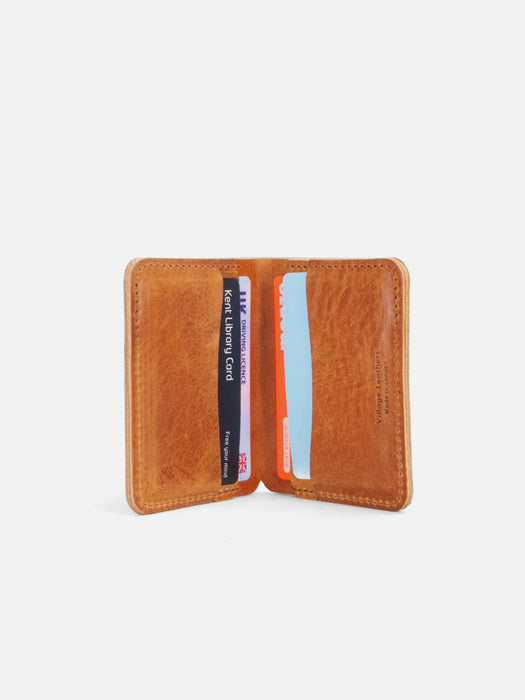 Village Leathers Missouri Wallet in Tan
