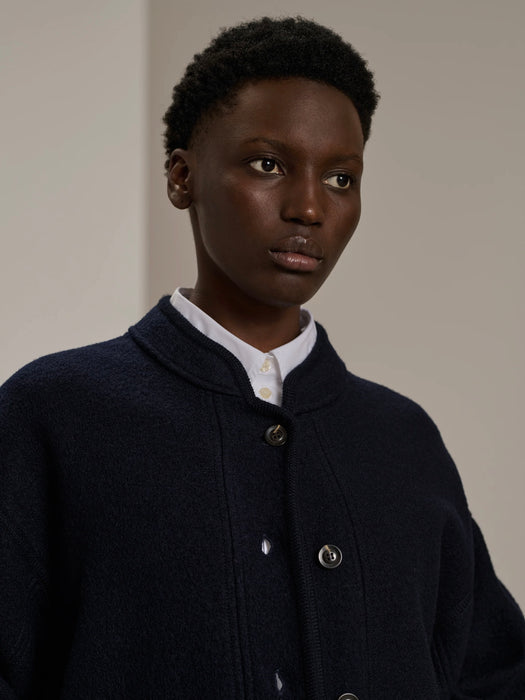 Soeur Olympe Jacket in Navy