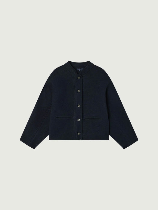 Soeur Olympe Jacket in Navy