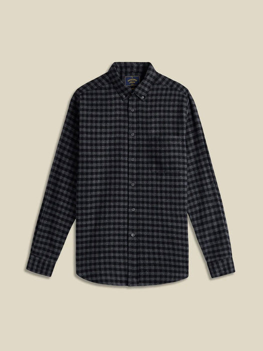 Portuguese Flannel Roca LS Shirt in  Grey