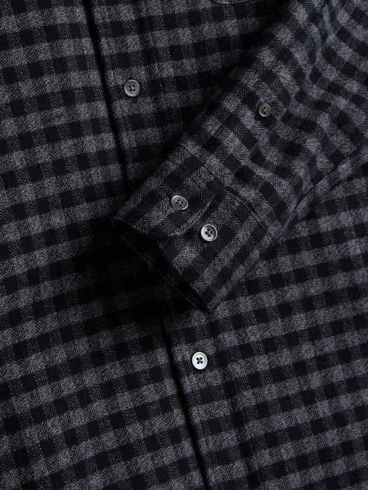 Portuguese Flannel Roca LS Shirt in  Grey