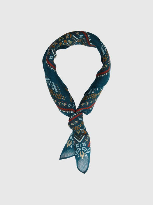 Selected Homme Wool Bandana in Reflecting Pond