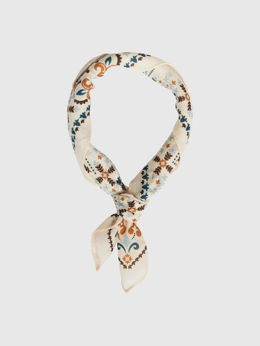 Selected Homme Wool Bandana in Egret