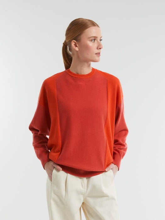 Mapoésie Suzanne Echo Jumper in Coral