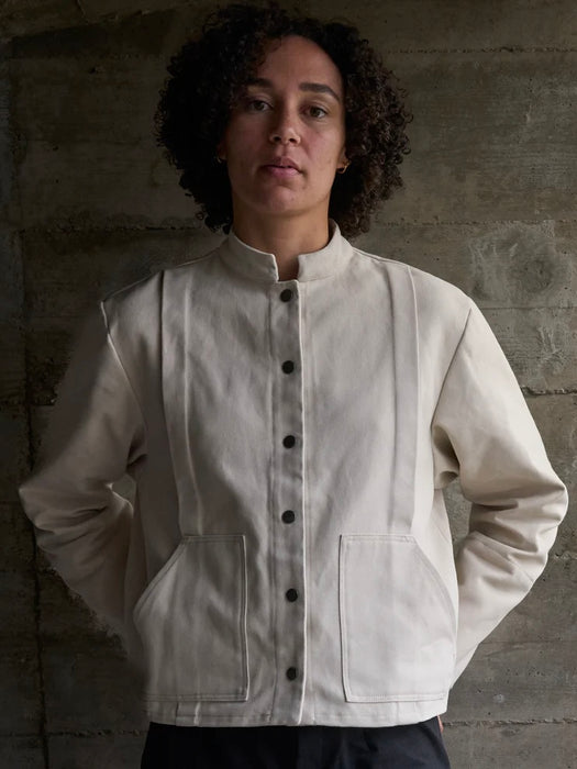 Kate Sheridan Cross Jacket in Ecru