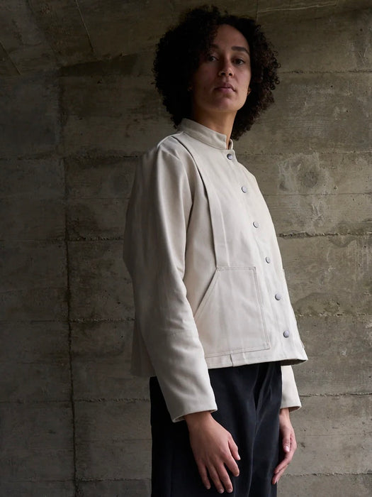 Kate Sheridan Cross Jacket in Ecru